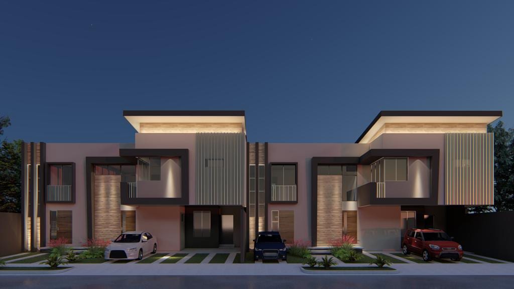 Residencial Altamira, proyecto residencial construido por RV Ingenieros en San Salvador