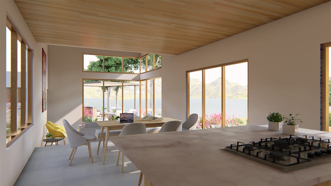Diseño de casa en Lago de Coatepeque, imagen 3 de la galería